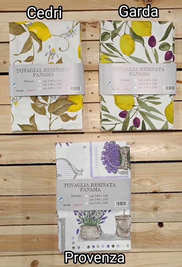 Tovaglie Resinate Antimacchia
