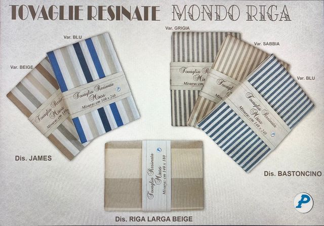 Tovaglie Resinate Antimacchia