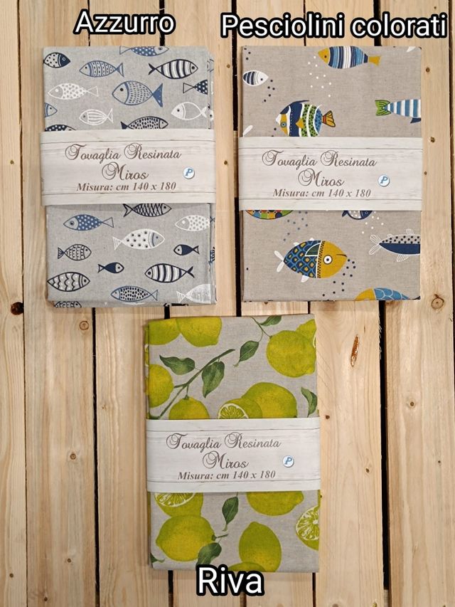 Tovaglie Resinate Antimacchia