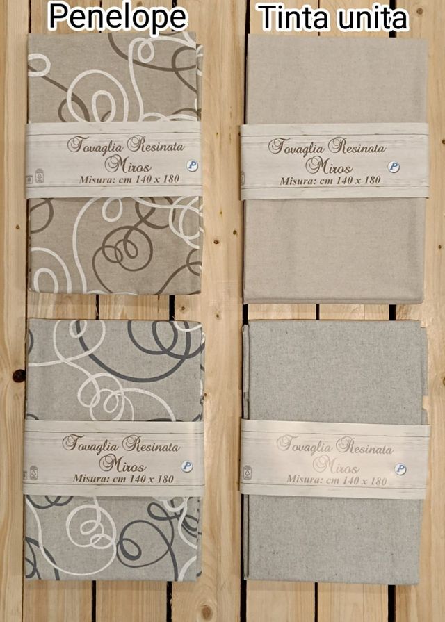 Tovaglie Resinate Antimacchia