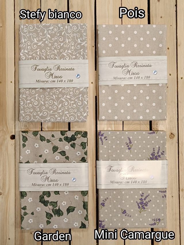 Tovaglie Resinate Antimacchia