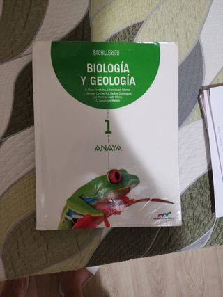Libro de Biología de 1 de Bachillerato