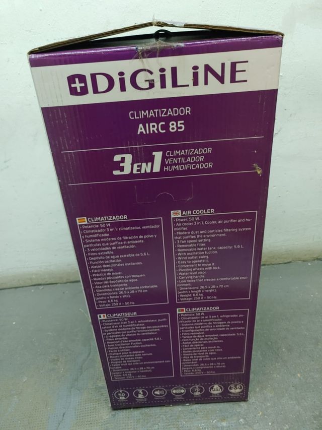 CLIMATIZADOR DIGILINE AIRC 85 3EN1
