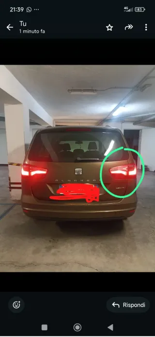 Fanale Seat Alhambra