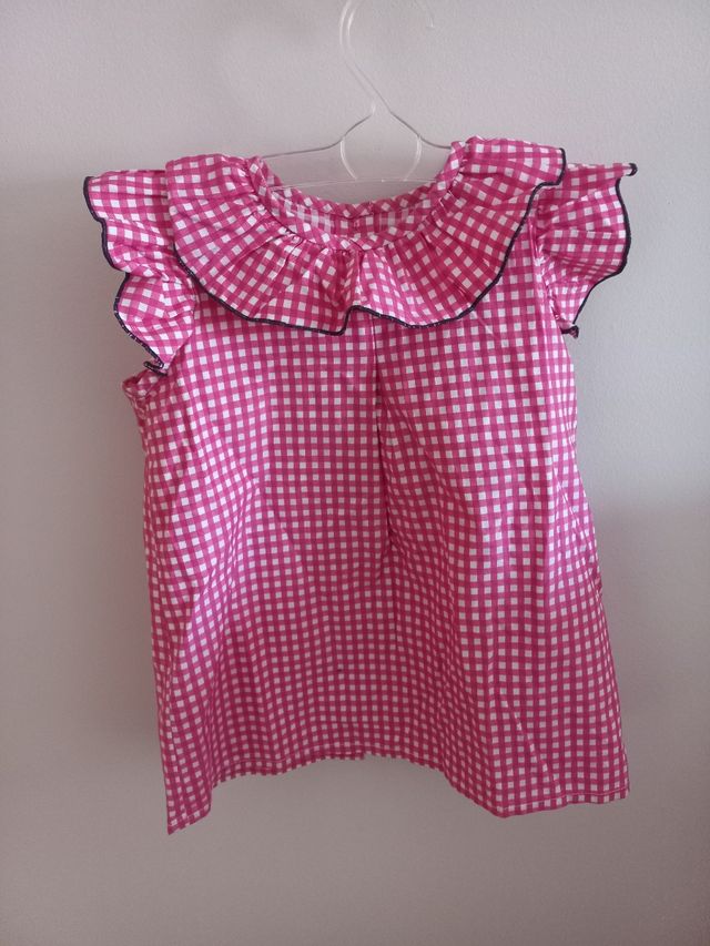 Blusa 6 años vichy