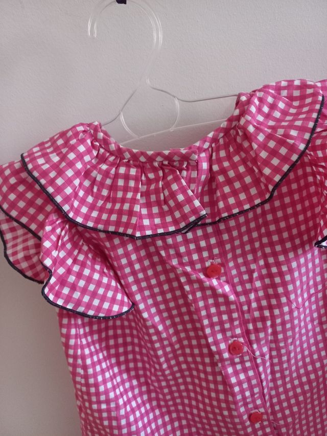 Blusa 6 años vichy
