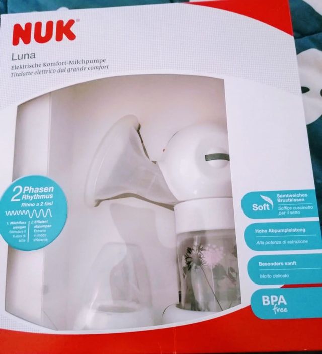 Tiralatte della NUK come nuovo allattamento