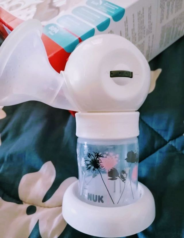 Tiralatte della NUK come nuovo allattamento