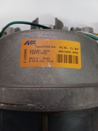 Motor lavadora ZANUZZI