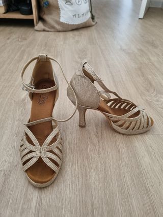 Zapatos baile bachata salsa