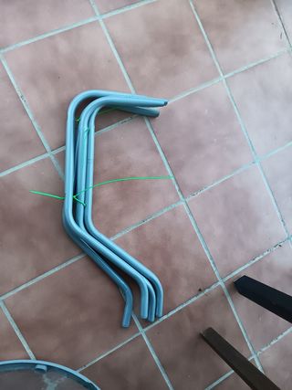 Mesa redonda de cristal