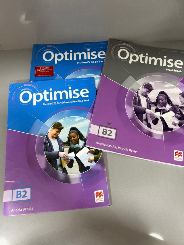 Optimise B2- student’s book pack (3 libros)