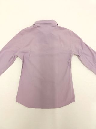 Camicia da donna in cotone, Viola Lilac - Benetton