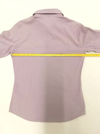 Camicia da donna in cotone, Viola Lilac - Benetton