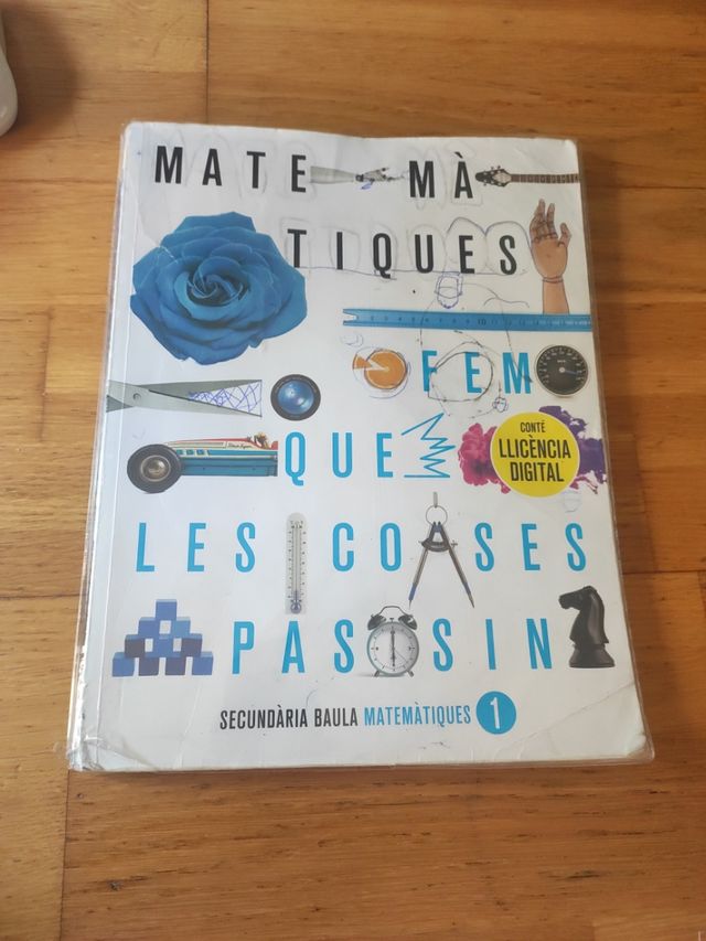 Llibre Mates 1 ESO.
