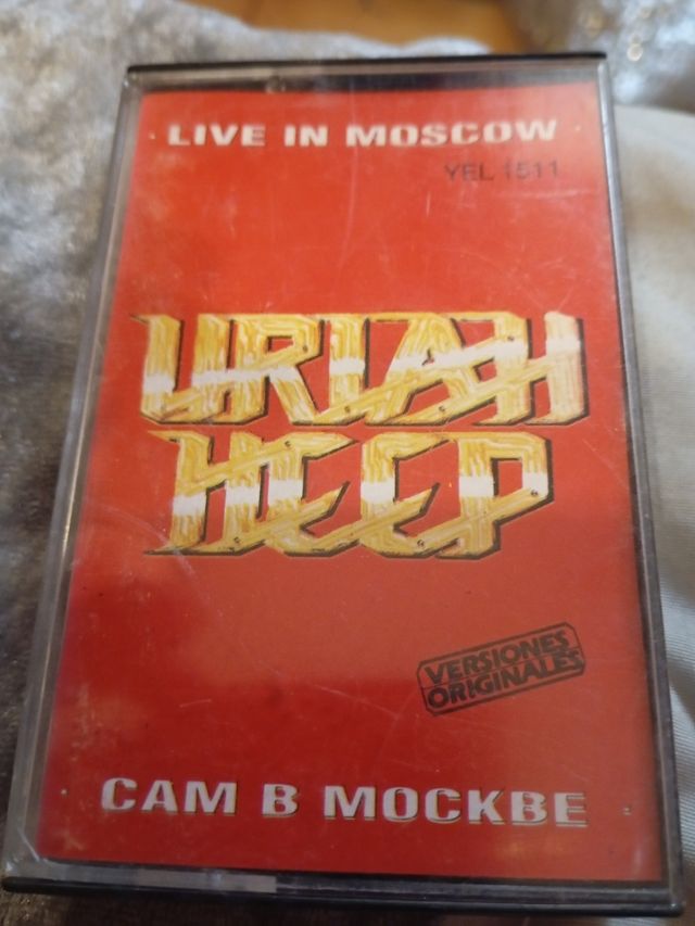Cassette uriah heep live in moscow