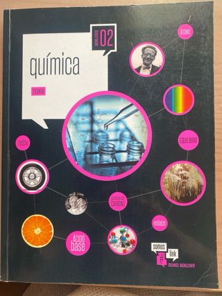 Libro Química 2 bachillerato. Edelvives.