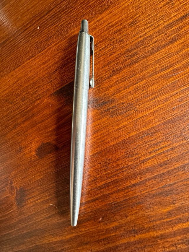 penna parker argento