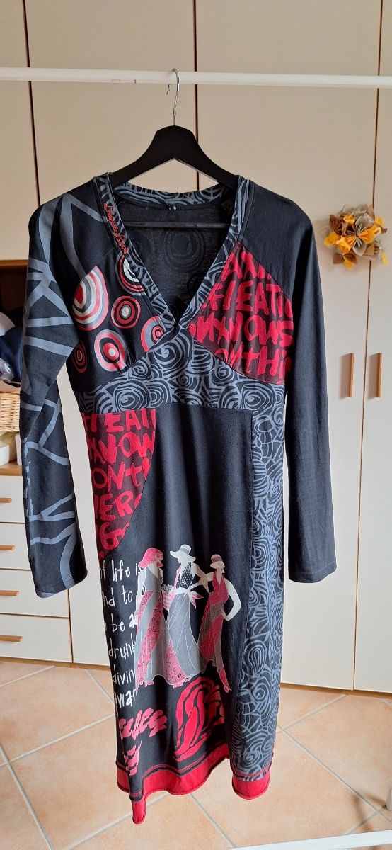 Abito lounguette manica lunga