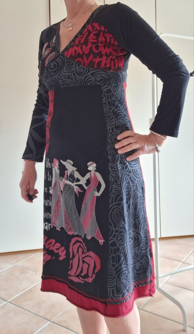 Abito lounguette manica lunga