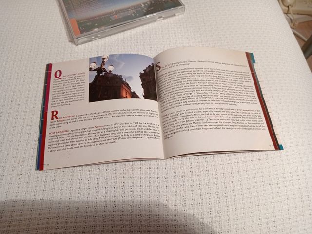 WIM WENDERS. PALERMO SHOOTING.