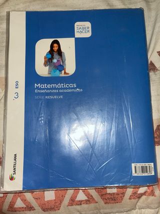 Matemáticas, enseñanzas académicas, 3ESO