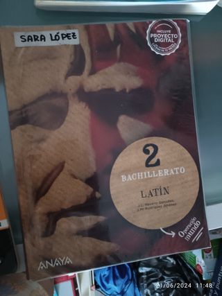 Libros segundo de bachillerato 
