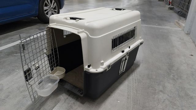 Jaula Perro mediano Viaje en Avion