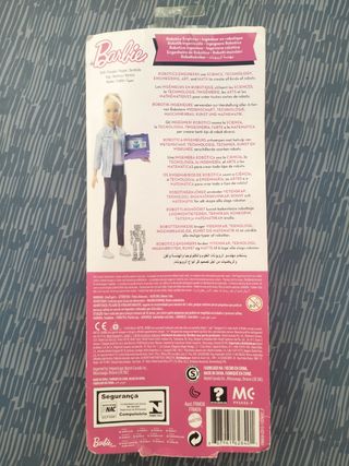 Barbie ingeniera robótica