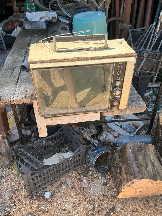 Televisore antica vintage