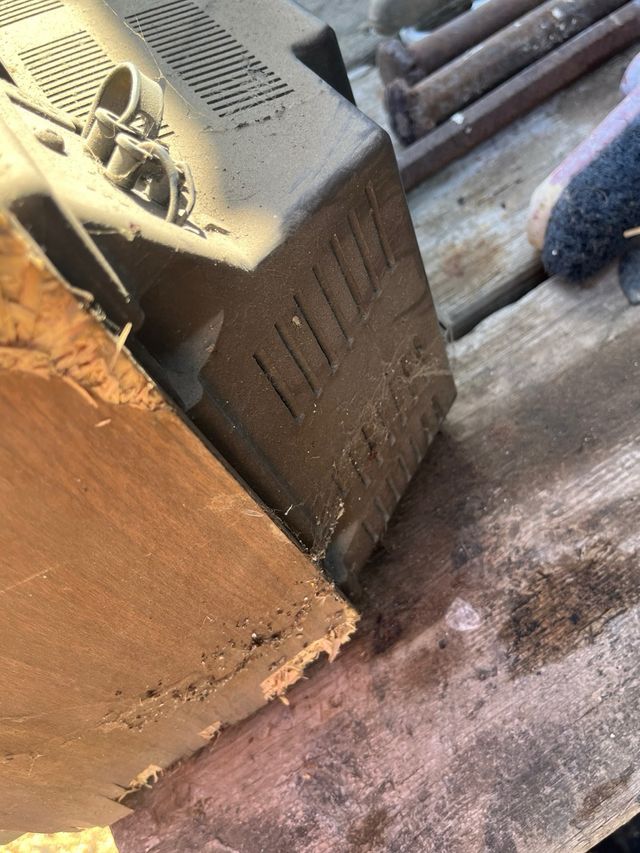 Televisore antica vintage