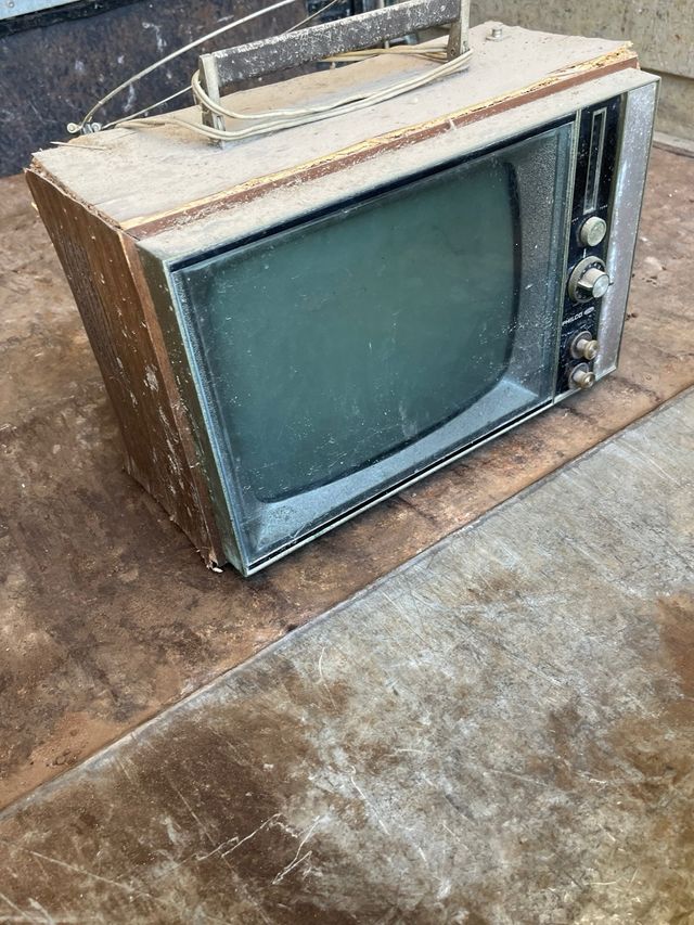 Televisore antica vintage