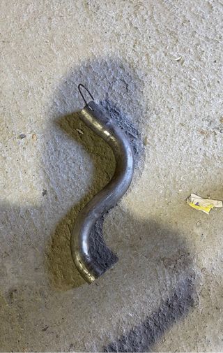 Tubo escape enlace volvo 740/760