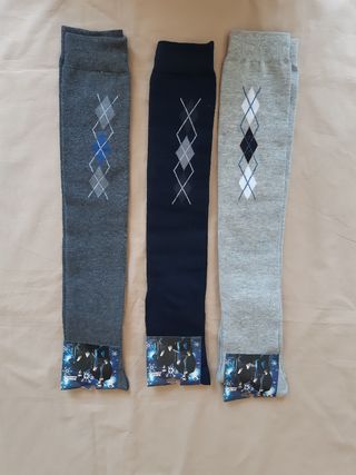 NUEVOS 3 Calcetines muy largos