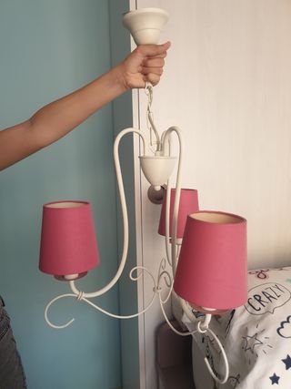 Lampara techo infantil