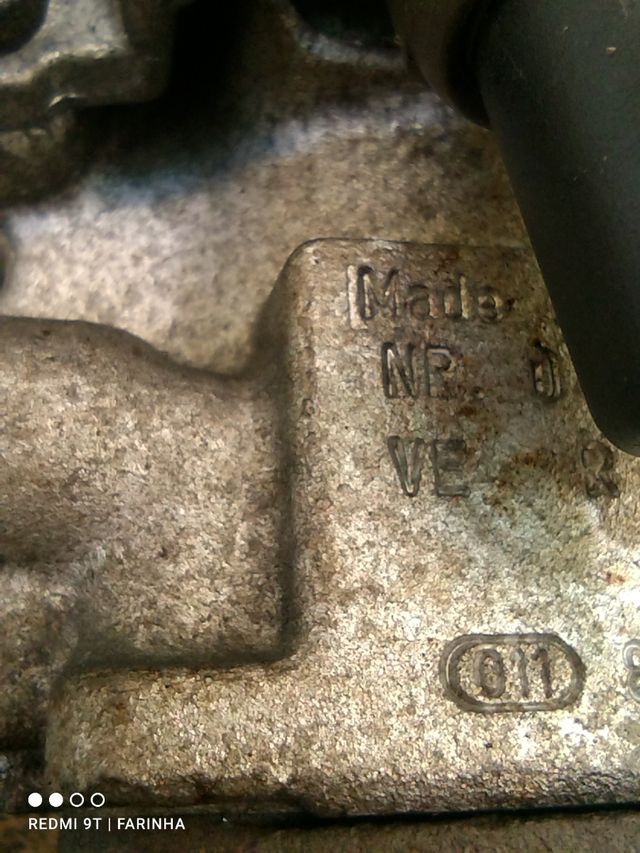 Ford 1.6D bomba injetora e polia cambota