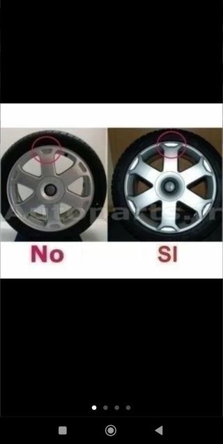 TAPAS BUJE RUEDA LLANTA AUDI S4 151MM 8E0601165H