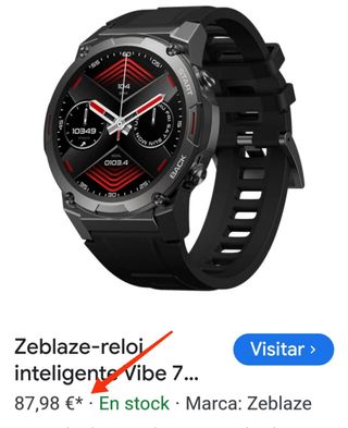 Reloj Deportivo Vibe 7 Pro 