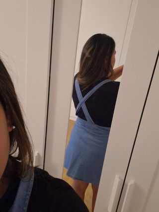 Peto falda mujer