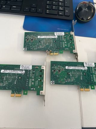 Lote de tarjetas de red, intel