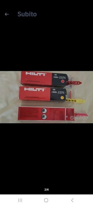Hilti Colpi per sparachiodi. 
