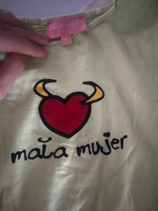 Camiseta tirantas “Mala mujer”