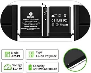 E EGOWAY A2519 A2442 Batería de portátil.