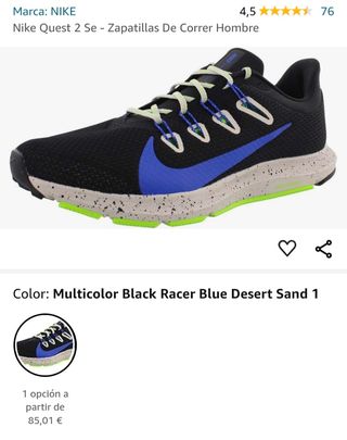 Bambas Nike Quest 2 Running o caminar