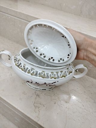 Zuppiera in ceramica