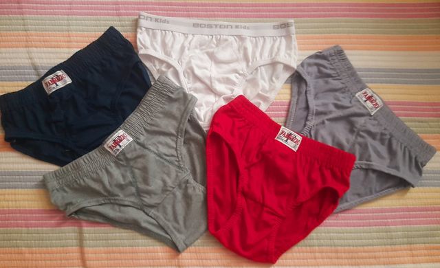 Lote 5 Bóxer, trusa América nuevas de algodon. S