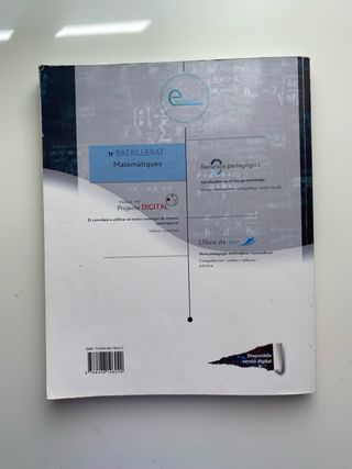 libro matemáticas primero bachillerato