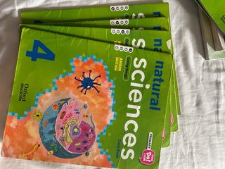 Libros de sciences 4 primaria Oxford