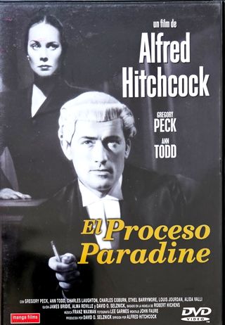 Dvd El proceso Paradine