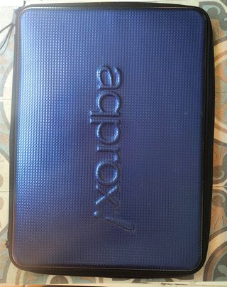 Maletin/funda ordenador portatil 12" rígido Aprox.